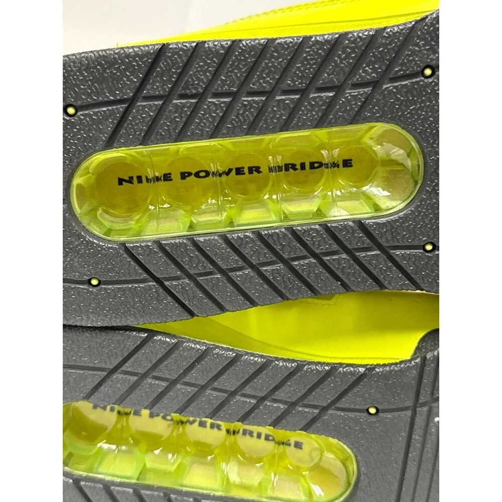 Nike Romaleos 2 Men's Weight Lifting Shoes Volt Yellow Gym 476927-730 Size 12 - Picture 11 of 12